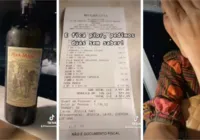 Conta em restaurante surpreende e vídeo viraliza nas redes; assista