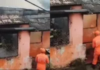 Crianças são encontradas carbonizadas em casa incendiada na Bahia imagem