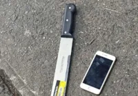 Dupla que usava facão para assaltar é capturada no Iguatemi