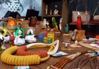 Espaço de artesanato chama a atenção de público no Parque