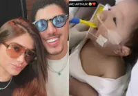 Filho de Zé Vaqueiro que nasceu com síndrome rara morre aos 11 meses