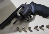 Homem é preso ao ser flagrado com revólver no São Pedro de Ourolândia
