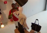 Homem rouba papagaio 'fujão' em loja de Salvador; assista