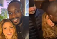 Homem tenta beijar Shakira e reação da cantora viraliza; vídeo