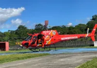 Idoso vítima de AVC é resgatado por helicóptero dos Bombeiros na Bahia