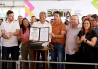 Jerônimo inaugura obras e anuncia novos investimentos em Mirangaba