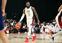 LeBron James será porta-bandeira dos EUA na abertura das Olimpíadas