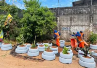 Limpurb instala 'Ponto Verde' em Praia Grande