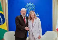 Lula se reúne com primeira-ministra italiana, da direita radical