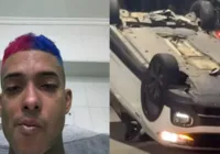 MC Brinquedo sofre grave acidente de carro após dormir no volante