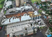 Mais de 1,2 mil imóveis são destelhados por ventos e granizo no RS