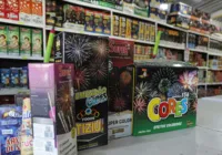 Operação em chamas apreende fogos de artifícios irregulares