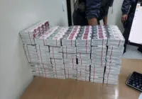 PF faz apreensão da maior carga de cigarros contrabandeados do Brasil
