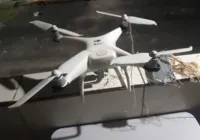PM impede entrada de celulares levados por drone na Mata Escura