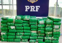 Passageiro é preso após jogar maconha pela janela de ônibus na Bahia