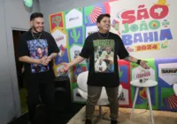 Péricles e Leonardo dizem que cantar na Bahia é sonho realizado
