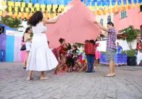 Praça das Artes é palco de arraiá infantil no São João do Pelô