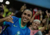 Rainha Marta celebra gol na Arena Fonte Nova: "Deus me agraciou"