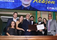Robson Wagner recebe título de cidadão soteropolitano na Câmara