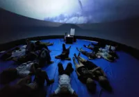 Salvador recebe cinema itinerante que simula fundo do mar