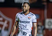 Terceiro cartão amarelo tira Luan de jogo do Vitória contra o Grêmio