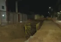 Trabalhadores são soterrados em obra de drenagem na Bahia