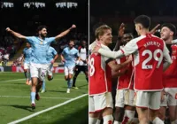 Veja escalações, horário e onde assistir jogos do City e Arsenal