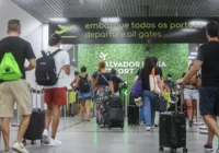 Passageiros encontram mudanças no Aeroporto de Salvador