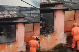 Crianças são encontradas carbonizadas em casa incendiada na Bahia - Imagem