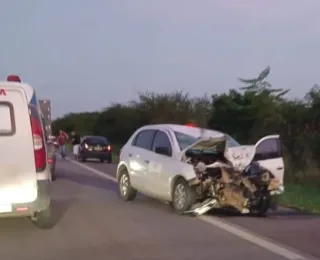 Acidente entre moto e carro da prefeitura de Canarana provoca mortes