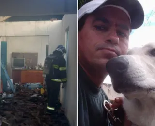 Adestrador de cães morre carbonizado após incêndio em imóvel na Bahia