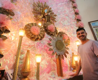 Altar de 5 metros celebra Santo Antônio e emociona devotos