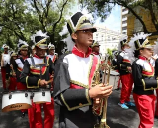 Alunos da rede estadual participam das comemorações do 02 de Julho