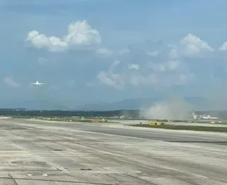 Avião que seguia para Guarulhos bate cauda ao decolar e volta a Milão