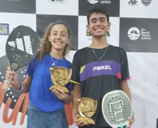 Baianos são destaque em torneio internacional juvenil de beach tennis