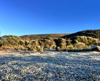 Brasil atinge menor temperatura do ano, com -7,2°C; saiba onde