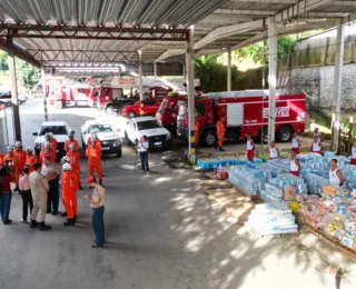 Bombeiros suspendem arrecadação de água para as vítimas do RS