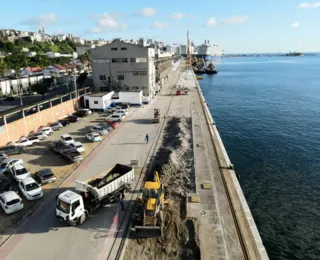 CODEBA realiza requalificação no cais do Porto de Salvador