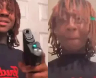Cenas fortes: Rapper de 17 anos morre ao brincar com arma durante live