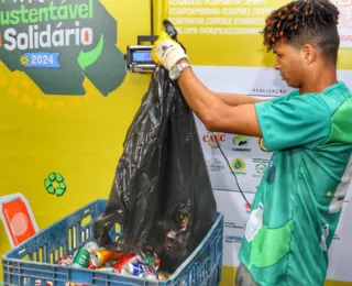 Centrais de coleta recolhem mais de 700 kg de materiais recicláveis