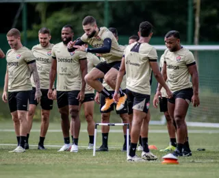 Com tático, Vitória avança na preparação mirando o Fortaleza