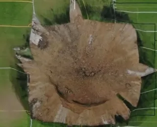 Cratera gigante se abre em campo de futebol nos Estados Unidos; vídeo