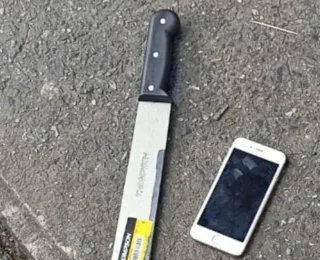 Dupla que usava facão para assaltar é capturada no Iguatemi