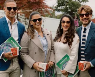 Empresário baiano celebra aniversário no Torneio de Wimbledon