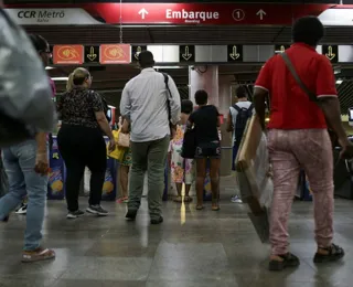 Homem ameaça ex-companheira e é detido no metrô de Pirajá; assista