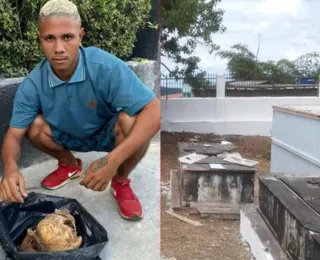 Homem é preso por violar túmulos e roubar ossos para ritual em Salvador