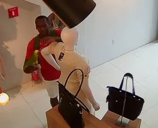 Homem rouba papagaio 'fujão' em loja de Salvador; assista