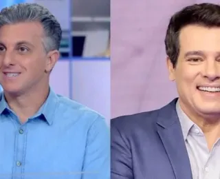 Luciano Huck e Celso Portiolli: salários revelados chamam a atenção