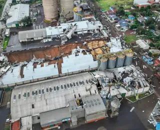 Mais de 1,2 mil imóveis são destelhados por ventos e granizo no RS