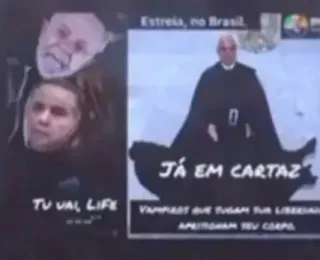 Memes com Lula e ministros do STF são exibidos na Times Square